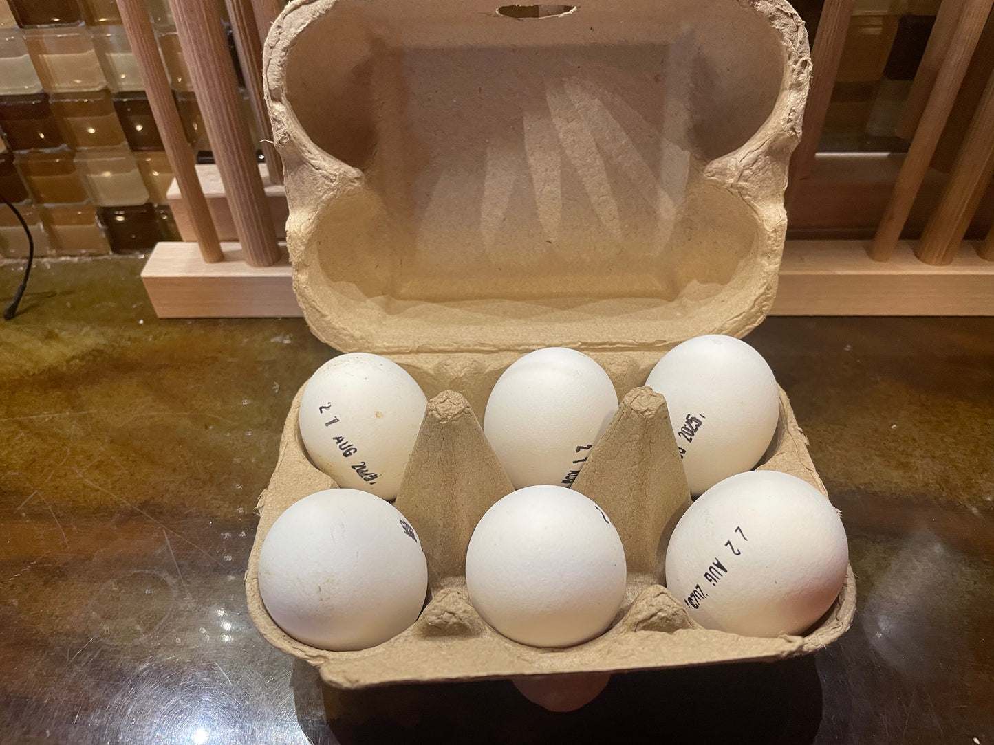 6 Pack Of Eggs **local pick-up and delivery only**