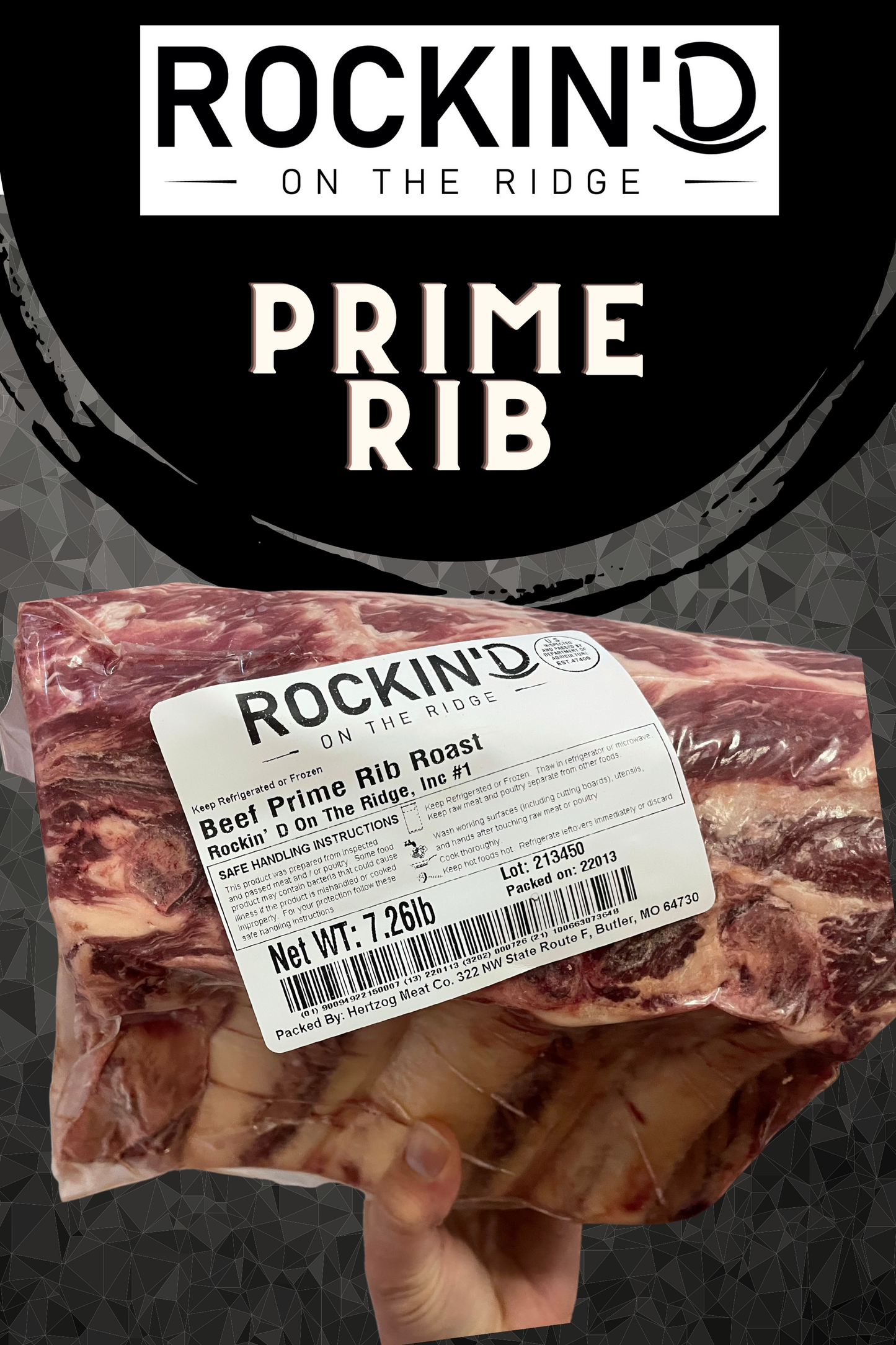 Bone-In Prime Rib / Standing Rib Roast