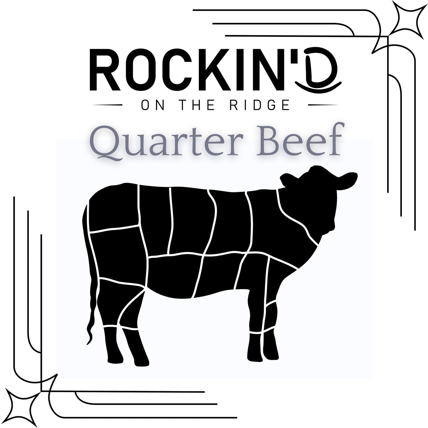 1/4 Angus Beef Pre-Order Custom Cut for April Harvest **DEPOSIT ONLY**