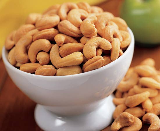 Salted Jumbo Cashews 5.5 oz. Tins