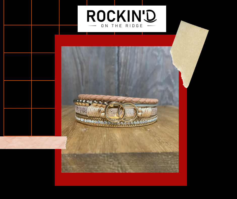 Stacked cuff bracelet