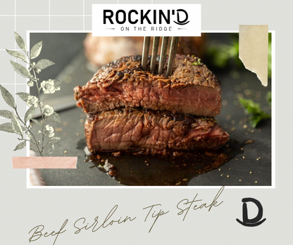 Sirloin Tip Steak from Rockin' D On The Ridge in La Harpe, IL