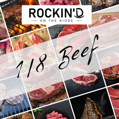1/8 Beef Box (bone in cuts) from Rockin' D On The Ridge in La Harpe, IL