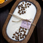 Coffee Scented Dough Bowl/ Coffee Lover Gift/With Real Coffee Beans/ Home Decor Gift /Farmhouse Decor: Regular Bowl likepic / Fresh Coffee from Rockin' D On The Ridge in La Harpe, IL