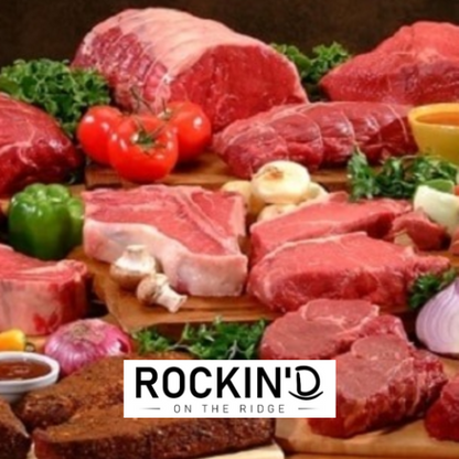 Custom Cut 1/2 Beef Pre-Order Summer Harvest July 2026 *DEPOSIT ONLY* from Rockin' D On The Ridge in La Harpe, IL