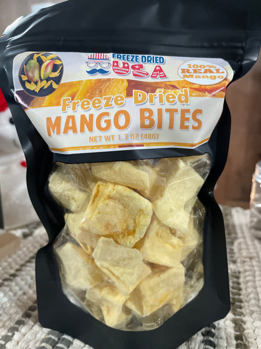 Freeze Dried Mango Bites