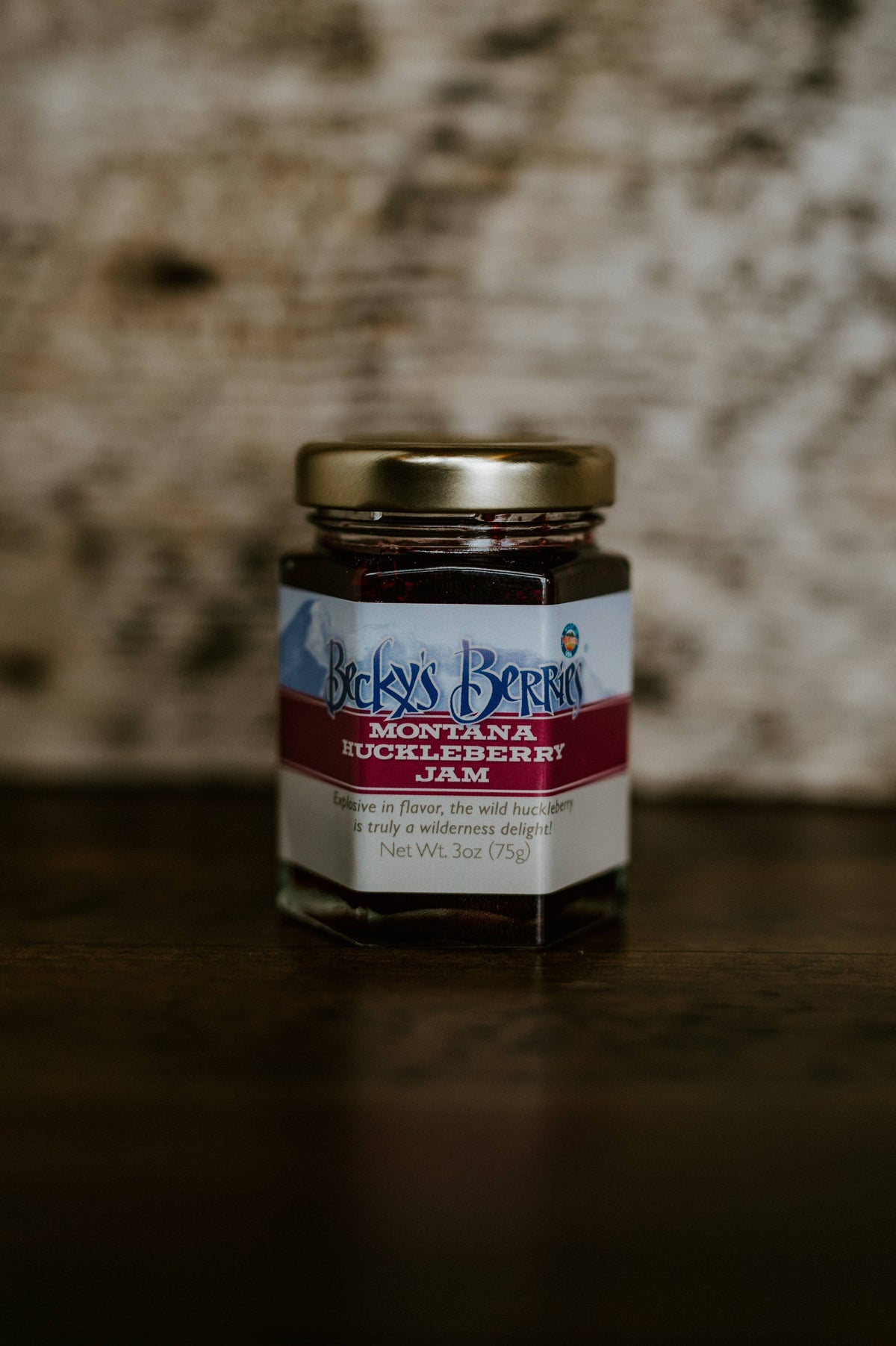 Montana Huckleberry Jam: 8 oz from Rockin' D On The Ridge in La Harpe, IL