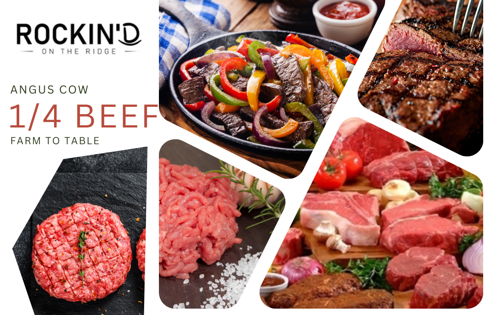 1/4 Angus Beef Pre-Order for Spring Harvest Deposit Only