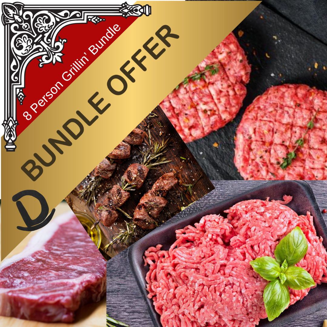Grillin' Bundle for 8 from Rockin' D On The Ridge in La Harpe, IL