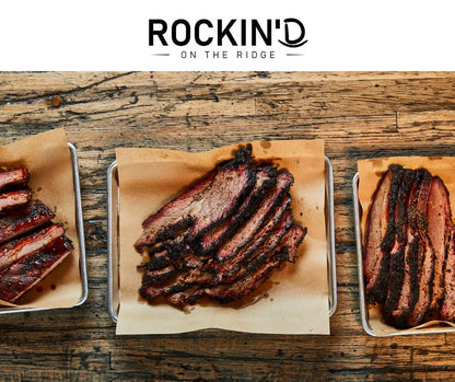 Pre-Cooked Sliced Beef Brisket: 1 LB Package from Rockin' D On The Ridge in La Harpe, IL