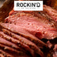 Pre-Cooked Sliced Beef Brisket: 1 LB Package