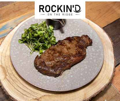 New York Strip Steaks from Rockin' D On The Ridge in La Harpe, IL