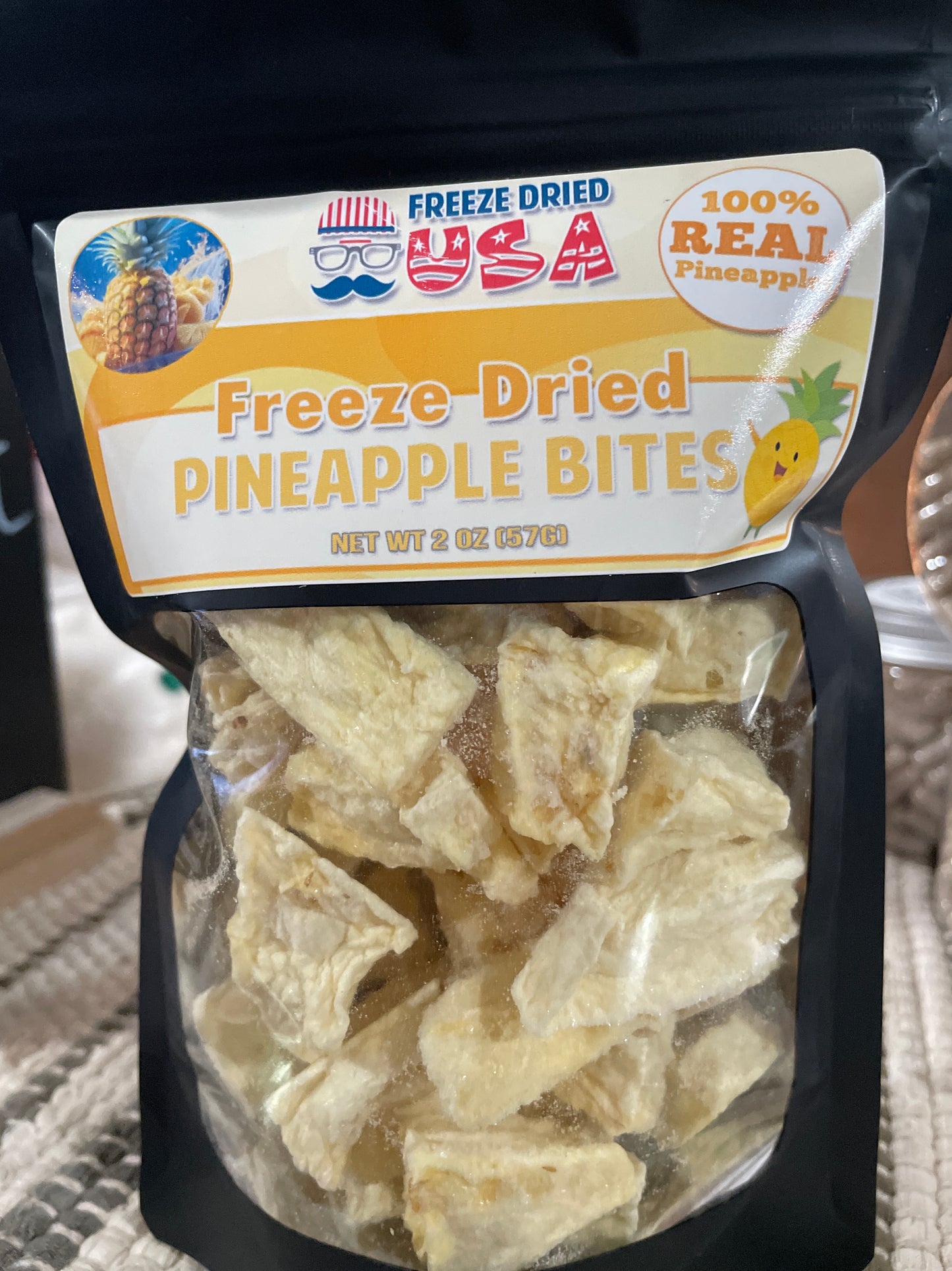 Freeze Dried Pineapple