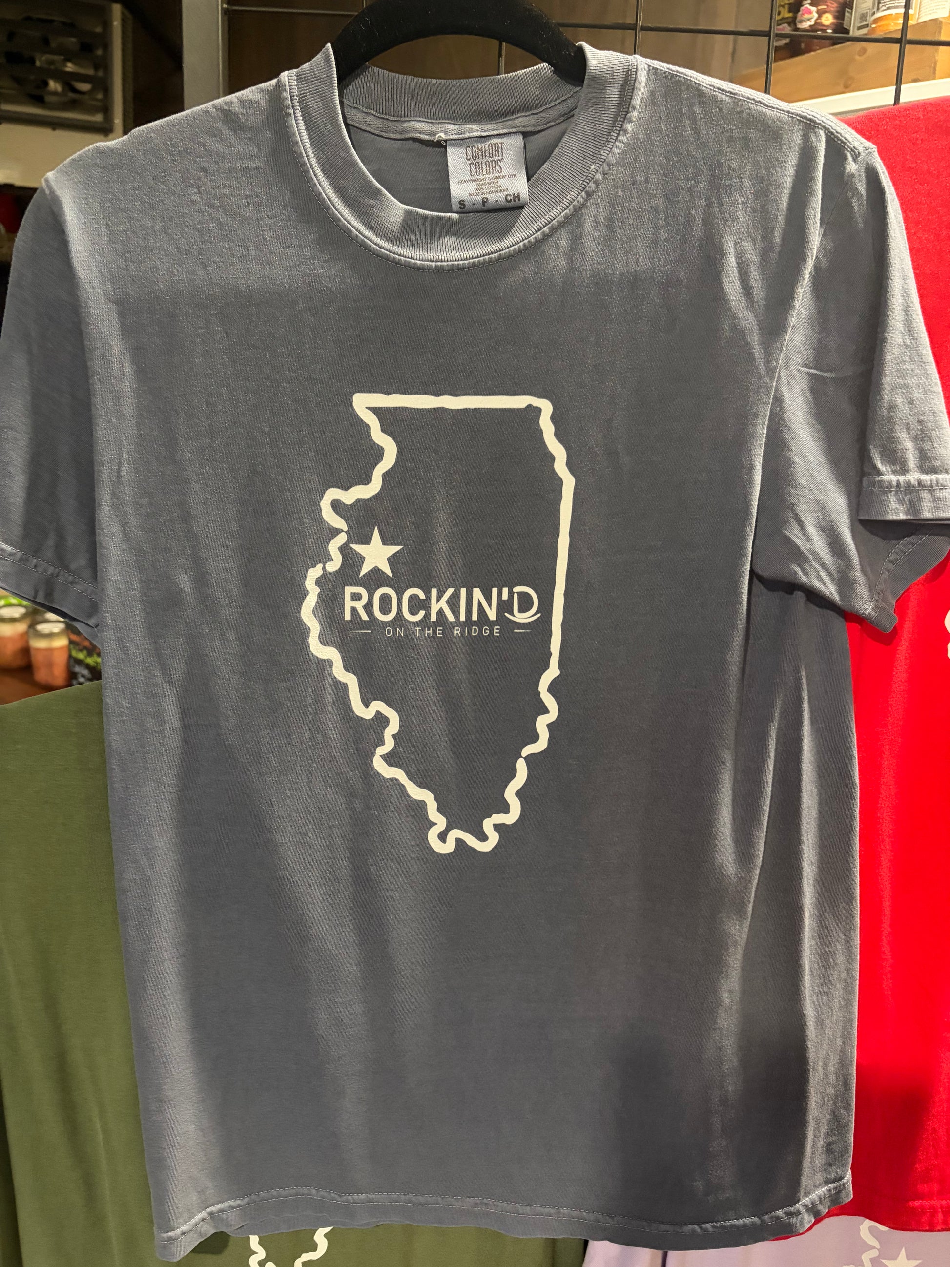Rockin' D Illinois T-Shirt from Rockin' D On The Ridge in La Harpe, IL