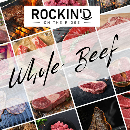 Whole Angus Beef Custom Cut Pre-Order for August 2026 Harvest *Deposit Only* from Rockin' D On The Ridge in La Harpe, IL