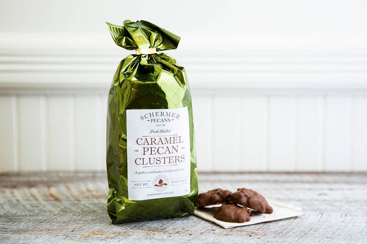 PECAN CARAMEL CLUSTERS - Georgia Pecans from Rockin' D On The Ridge in La Harpe, IL