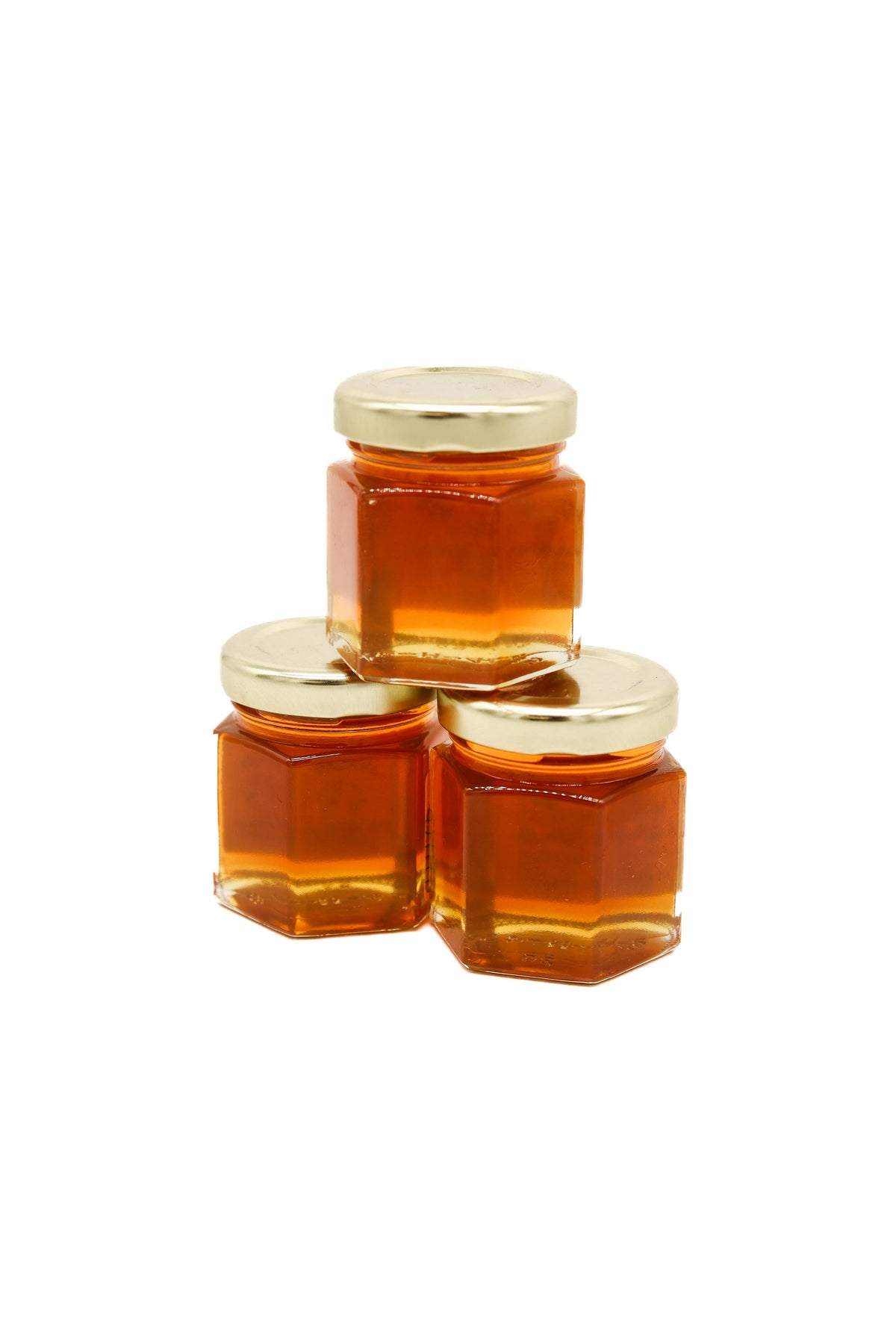 Mini Hexagon Honey Jars 2oz: With Our Label from Rockin' D On The Ridge in La Harpe, IL