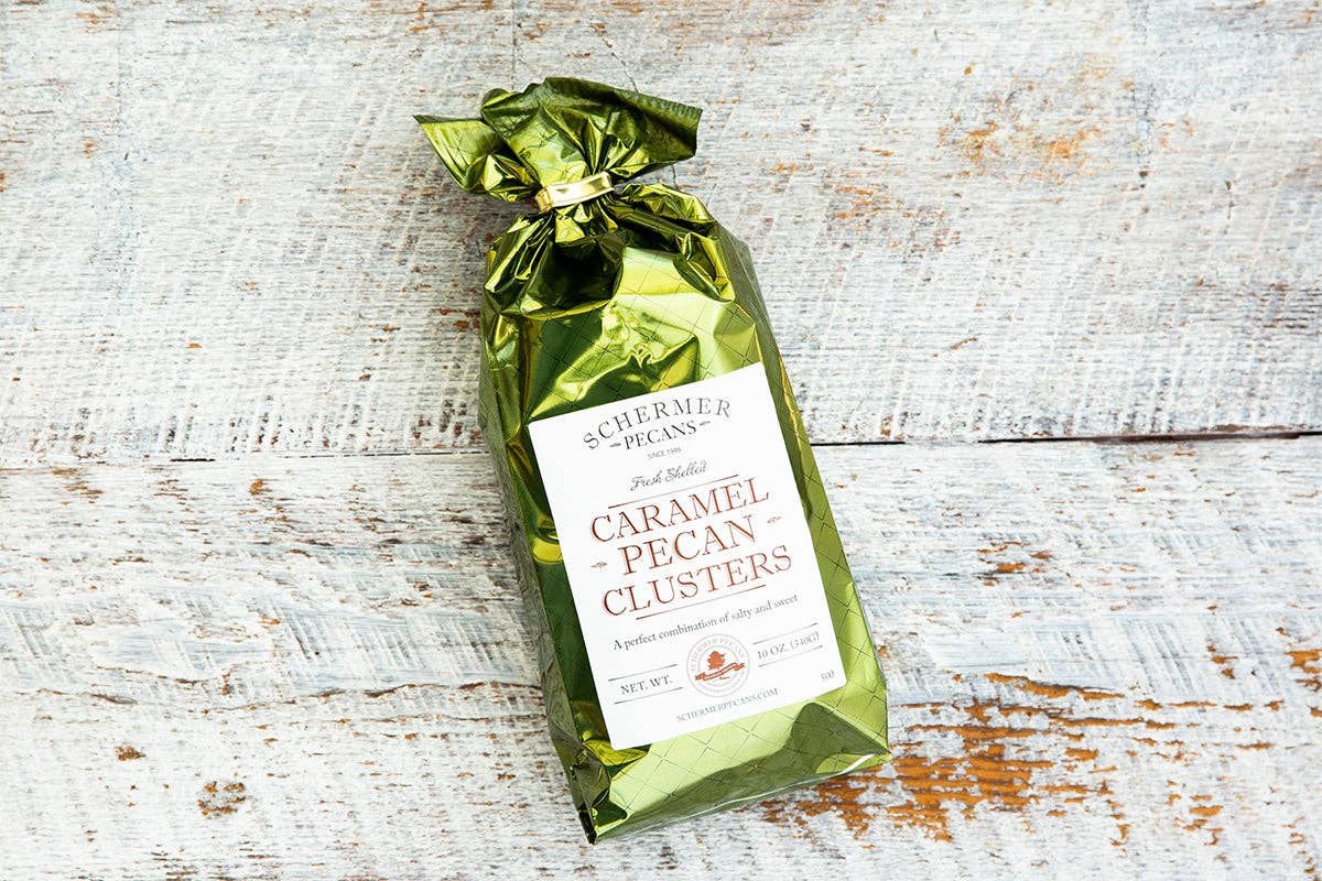 PECAN CARAMEL CLUSTERS - Georgia Pecans from Rockin' D On The Ridge in La Harpe, IL