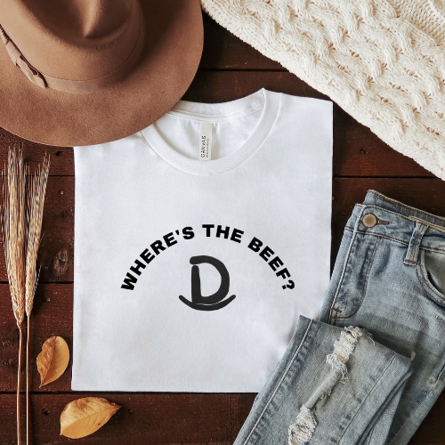Where’s The Beef Rockin’ D T-Shirt
